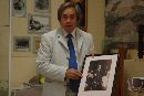 Виниамин Альпен на торжесвенном открытии экспозициии музей к 125-летию